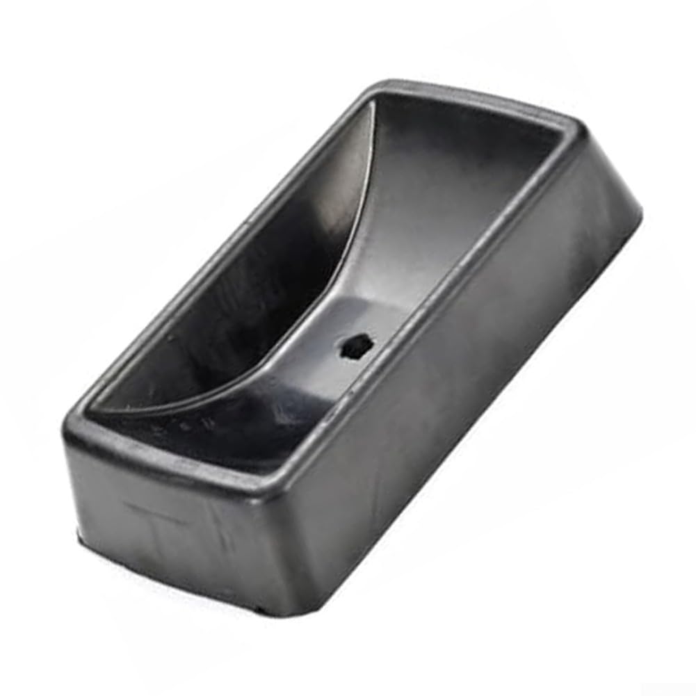 Calzo de goma resistente para ruedas estabilizadoras, bloque de tope de rueda para caravana, remolque, barco, tapón de rodillo, color negro, 2 piezas (2 unidades)