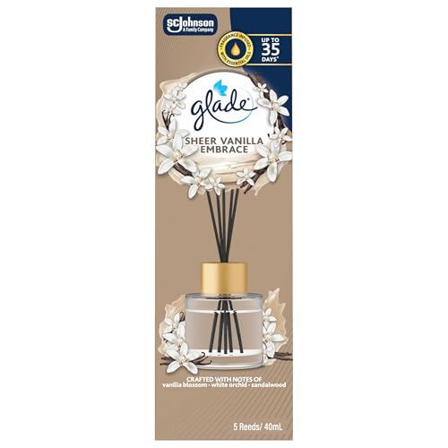 Glade Reed Diffuser Sheer Vanilla Embrace Fragrance 40ml