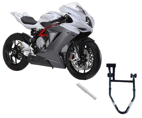 Cavalletto alzamoto alza moto per alzare la ruota posteriore monobraccio sollevare mono braccio compatibile con MV Agusta F3 800 o 675