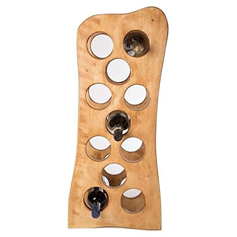 New Real Wooden Wine Rack/Cabinet, 11 Bottles, Rook 11 Light Oak, Kitchen/Bar Cover