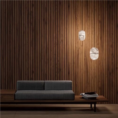Suspension design aspect marbre blanc haut de gamme G9