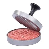 condimentos para hacer hamburguesas 🥩 【Revestimiento antiadherente】: La máquina para hacer hamburguesas está completamente revestida con antiadherente, la prensa para hamburguesas está hecha de aluminio fundido. El revestimiento antiadherente hace que las hamburguesas se desprendan por sí mismas. Resistente y duradera. fácil limpieza.