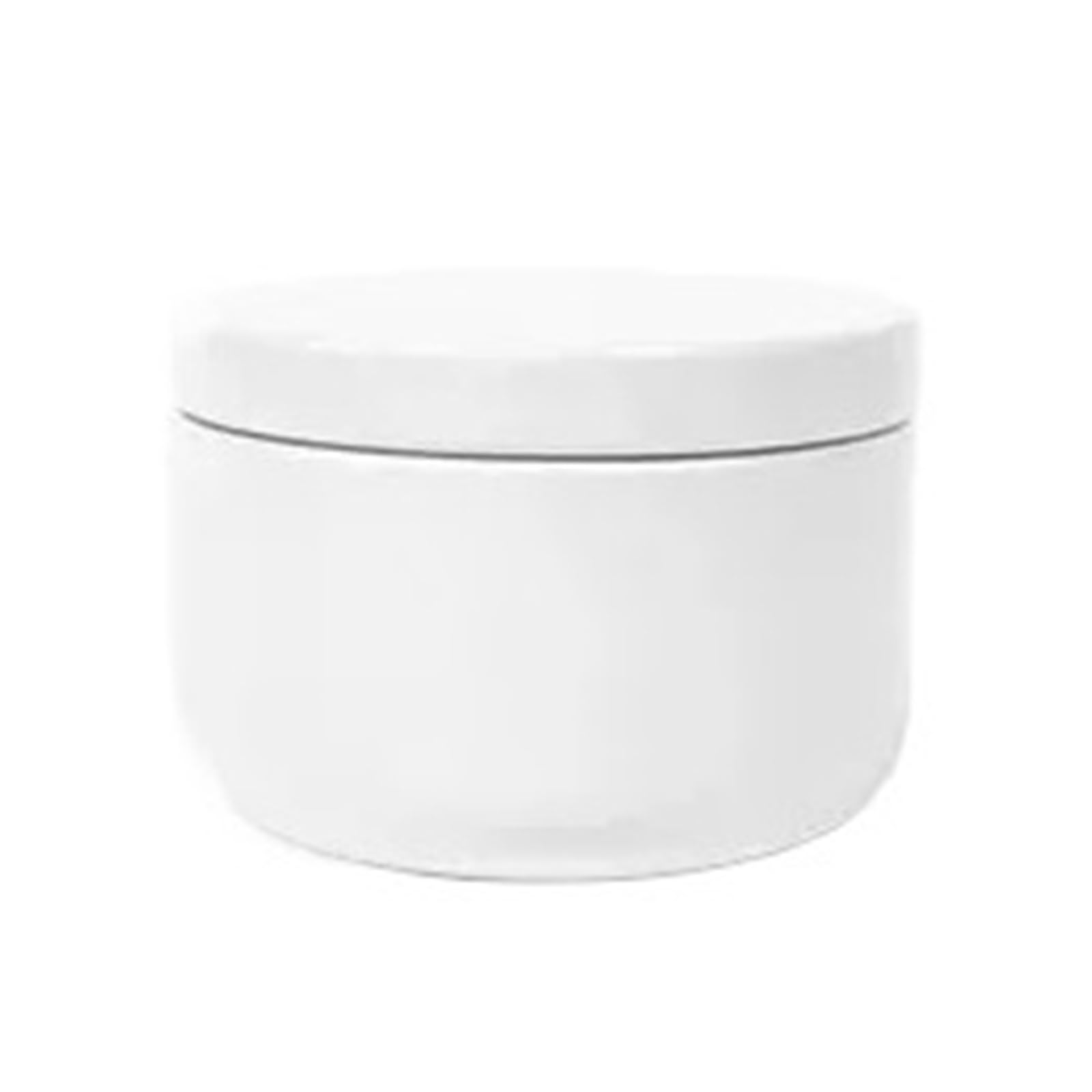Candle Tins, Aluminum Round Candle Tin Jar 50ml 53x37mm Multicolor 10/20/30/50/80 Pcs(White,30pcs)