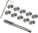 Metric Thread Repair Set Thread Master Repair Kit for Automotive Repairs 15pcs M9x1.25