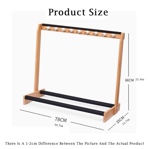 Rangement raquettes tennis bois CLU stable avec mousse de protection