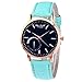 Produktbild LuckhomeDamen Armbanduhr Analog Quarz LederDamenmode Casual Lederband Analoge Quarz-UhrMinzgrün