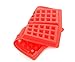 Waffle Mold Silicone Waffle Mold 4 Cavities Waffle Mold Silicone Waffle Maker Baking Tray Mold for Waffle Cake Chocolate Craft Candy Soap Baking,Square,2 Pack