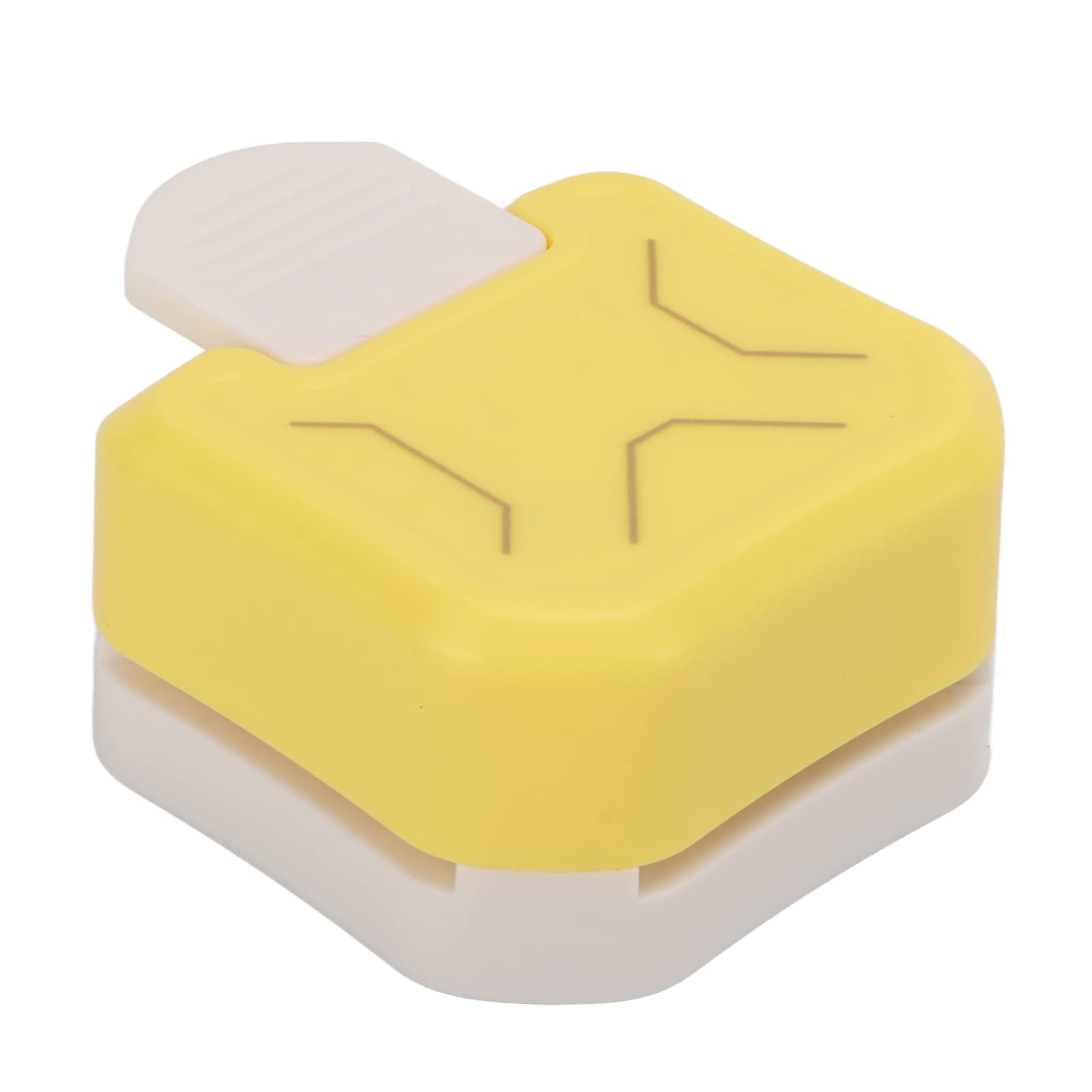 3-in-1 Corner Punch, Portable Paper Craft Puncher, Straight Angle Corner Cutter for Scrapbooking, DIY Projects, 2.8 x 2.4 x 1.3 Inch