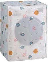 Washing Machine Cover, Dryer Washer Waterproof Dustproof Protection, Zipped Cover Dust Protection for Waterproof, UV and Dust Resistant for 6 kg, 6.5 kg,7 kg & 7.5 kg (Front Loading)