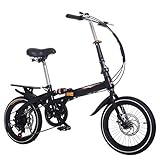 ♥ 【Mini bicicleta plegable LightWeight】 ： Ahora puedes llevar tu bicicleta a donde sea que vayas sin la necesidad de esos molestos soportes para bicicletas o arriesgar los peligros de encerrarla en espacios públicos.