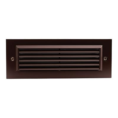 Elco Lighting ELST81BZ LED Brick Light with Angled Louver