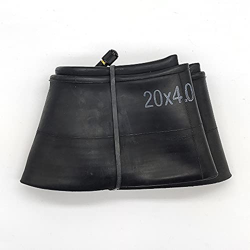 2 Pack 20×4 Fat Tire Bike Inner Tubes with Schrader Valve,