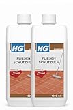 HG Fliesen Schutzfilm 2er Pack – Schutzbeschichtung für Fliesen, erleichtert Reinigung & Pflege
