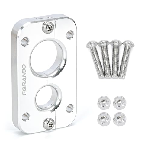 Image of 01232023 Firewall Pass Through for Holley Terminator X Max Eliminates Gromet in fire Wall- Bulkhead Wiring Harness (Silver)