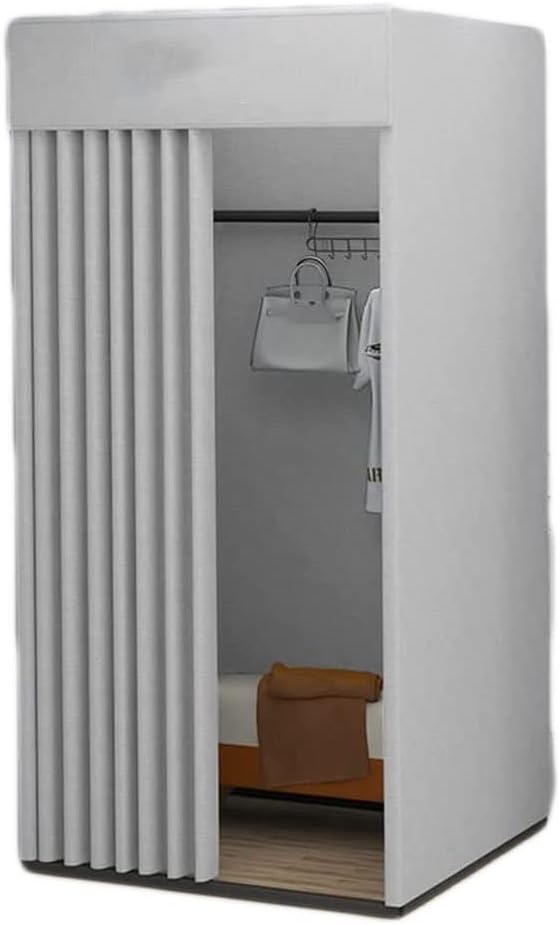 Dressing Room Portable Dressing Room Free-Standing Changing Room Easy Set Up for Theaters Mall Office