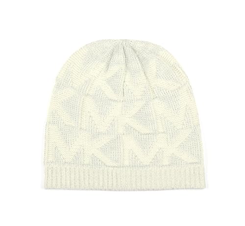 Michael Kors Womens Metallic Beanie & Scarf Set, Stylish & Warm Fashion Accessories for Cold Weather2