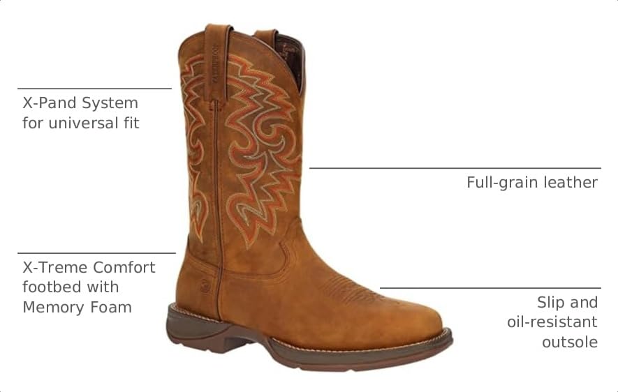 Image of Durango Men's Durango Rebel Waterproof Western Boot
