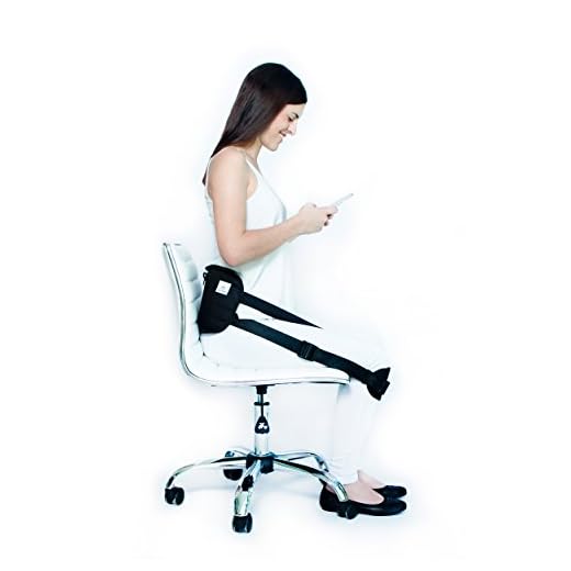 Supportiback ® - Respaldar Ergonómico para Soporte Lumbar Inferior para el Dolor de Espalda - Faja Ayuda a Corregir la Postura y Aliviar Ciática - Arnés para la Postura