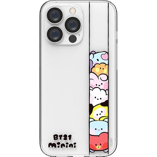 Bt21 Designed For Iphone 13 Pro Max Case, Minini Clear Soft Yellowing Prevention [Wireless Charging Support] (Crush) #TOP21