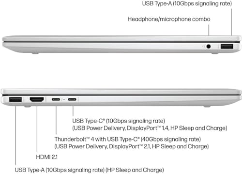Image of HP Envy 2-in-1 Laptop, 16 inch Wide Ultra XGA (1920 x 1200) Touchscreen, Intel Core Ultra 5-16GB Memory, 512GB PCIe SSD, 5MP IR Camera, Thunderbolt 4, Windows 11, w /Stylus (16GB RAM | 512GB PCIe SSD)