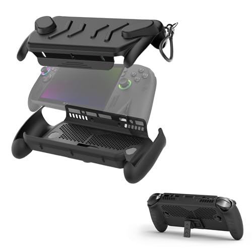 SHEAWA for ASUS ROG Xbox Ally/X P[X Jo[ Sʕی TPUS+ABS X^h@\ ϏՌ ʕی یP[X ANZT[ (ubN)