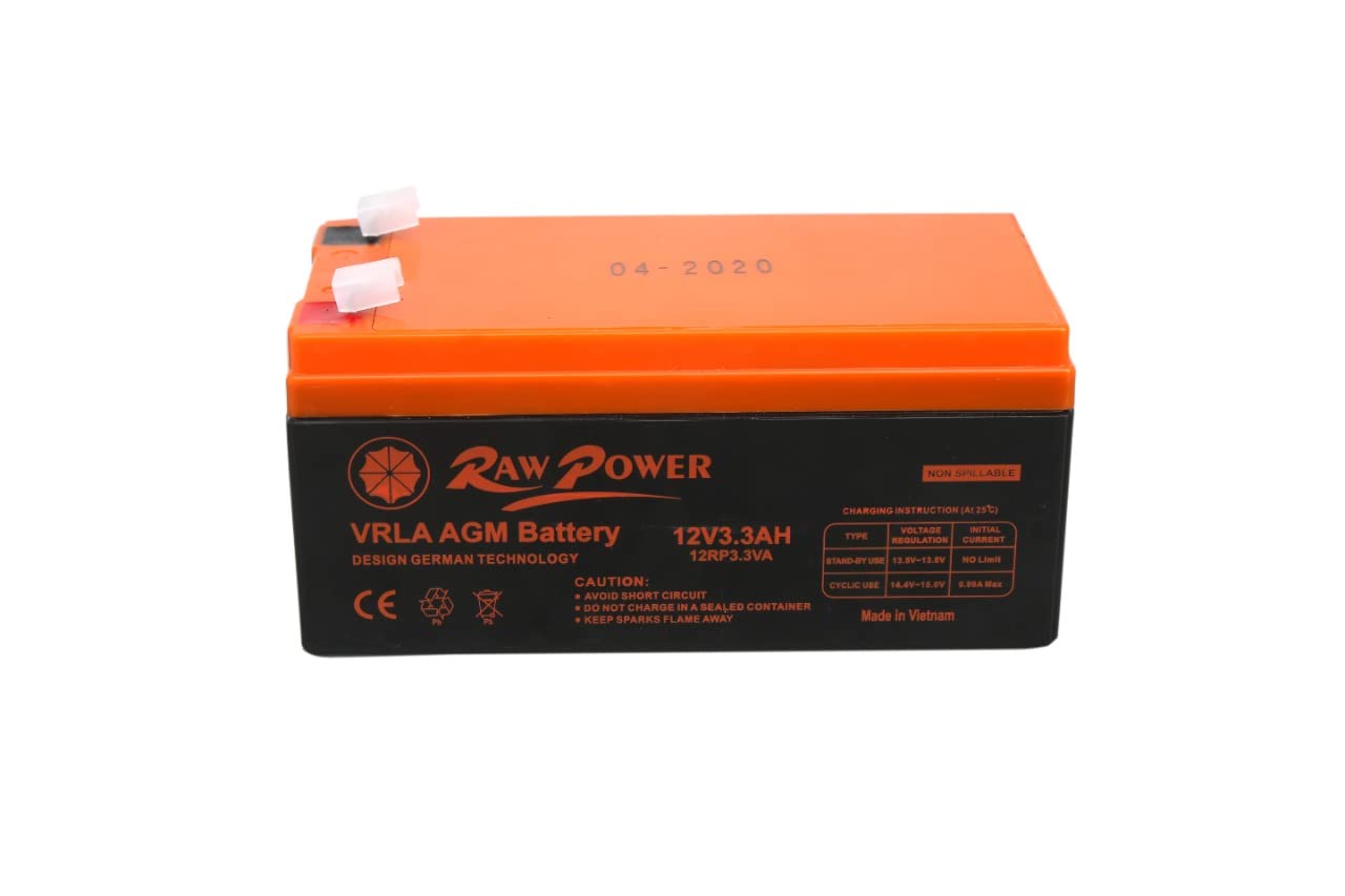 12V 3.3AH VRLA/AGM BATTERY