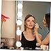 Mipcase Makeup Light Led Vanity Light Bulbs Suction Cup Vanity Lamp 4 Bulbs Portable No Tool Installation