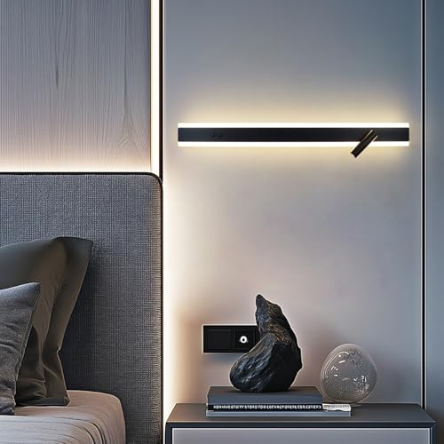 Lámpara de pared orientable con doble interruptor para leer cómodamente en la cama del dormitorio 5