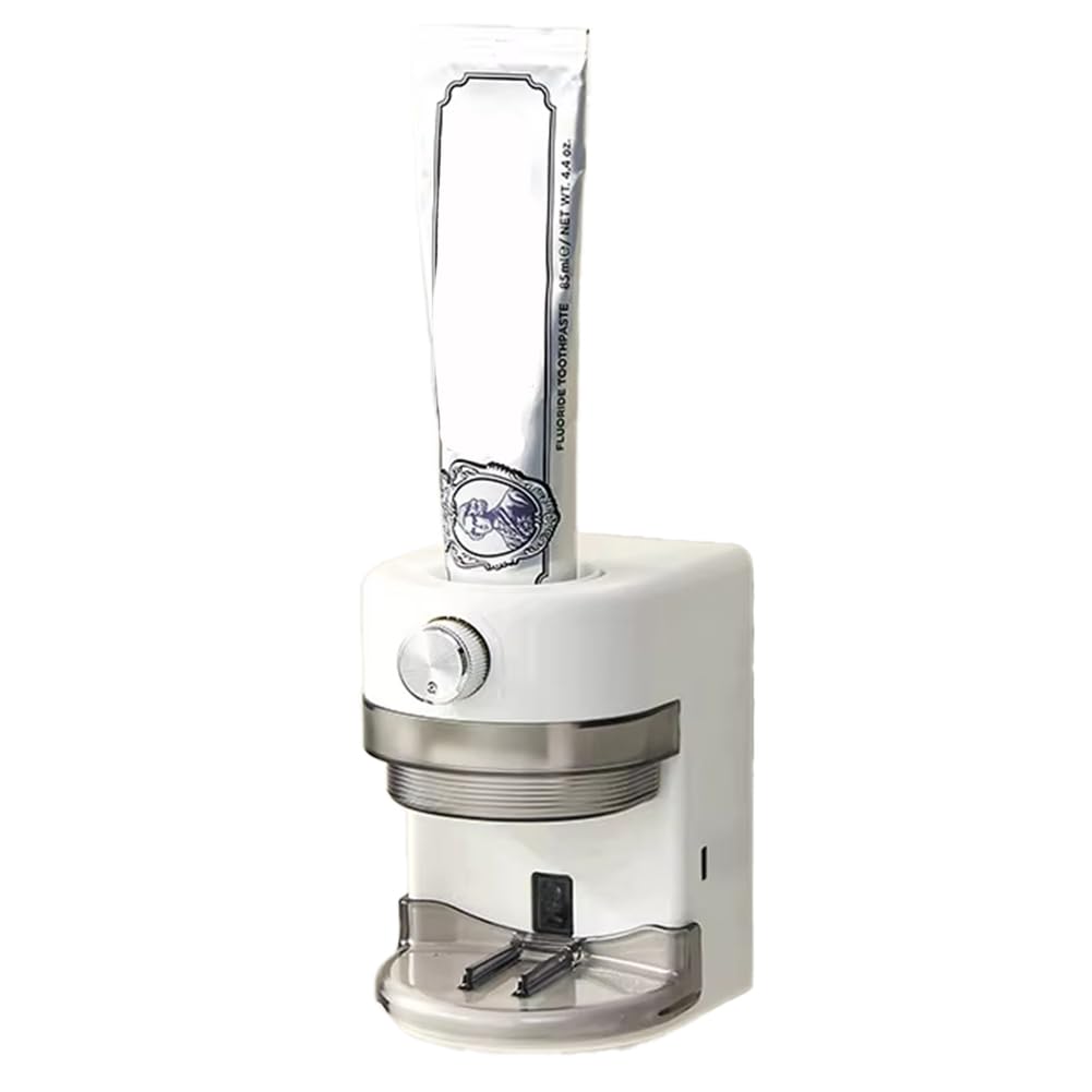 Exprimidor de pasta de dientes automático sin manos, soporte de pared para baño ordenado