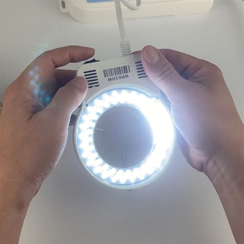 Éclairage 144 LED réglable pour loupe de caméra et microscope - 7