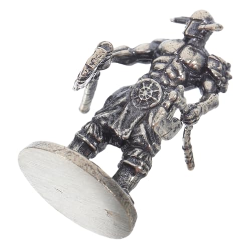 PRETYZOOM Statuette De Guerrier Samouraï Japonais Bushido Mini Statuette Médiévale Figurine De Collection pour Bureau Décoration Intérieur