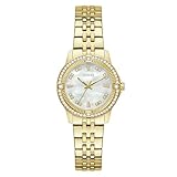 GUESS Reloj de pulsera para mujer Colette GW1027L2, acero inoxidable, color dorado