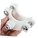 Hemobllo 3pcs Water Filter Clamp Drain Saddle for Reverse System Pom Construction for Drain Compatibility Essential for Water Purifiers Ice Makers and
