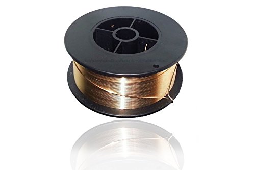 MTC SG2 Ti 1.5112 Hilo para Soldadura 1,0mm Alambre de Soldadura de Protección 1kg Rollo...