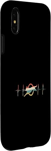 Miniatura 9 de iPhone XS Max Dog Agility Heartbeat Retro ECG EKG Case