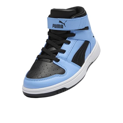 Image of PUMA Kids' Rebound Layup Mid Hook and Loop Sneakers