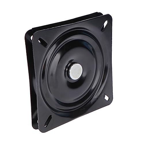 OSALADI 6 Inch Bearing Turntable Outdoor Stool Swivel Replacement Heavy Duty Stool Bar Stool Swivel Plate Cup Strap Turntable Bearing Out Door Chairs to Rotate Thicken A3 Steel Plate Base