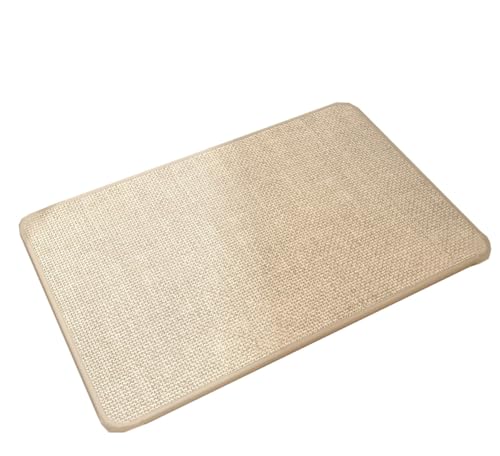 浴室マット・ 玄関マット・トイレ入口滑り止めカーペット・洗面所入口カーペット・ 様々な色とサイズがトイレや玄関に最適です(Beige,60*90cm)