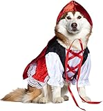 Rubies Red Riding Hood Pet Costume for Dogs or Cats, Large