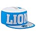 New Era Men's Blue Detroit Lions Throwback Retro Painter Snapback Hat
