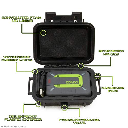 image for CASEMATIX Protective Travel Case Compatible with ZOLEO Satellite Commu