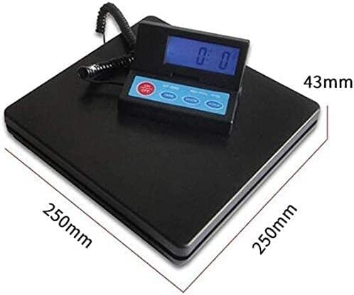 Báscula postal digital plataforma 50kg/2g negra miniatura 2