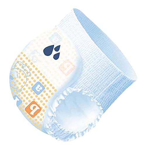 Depisuta Bañadores Desechables para bebé, Cintura Elástica Suave y Agradable para la Piel, Fácil de Usar para bebé, Tipo de Artículo, Tela No Tejida, Transpirable (Largo 13.2‑24.3 lb)