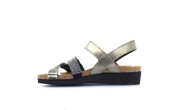 Amazon.com | NAOT Women Krista Backstrap Sandal Pewter/Metal Lthr