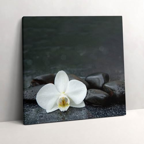 Grand Tableaux 60x60cm Zen pour l'ambiance salon chaleureuse