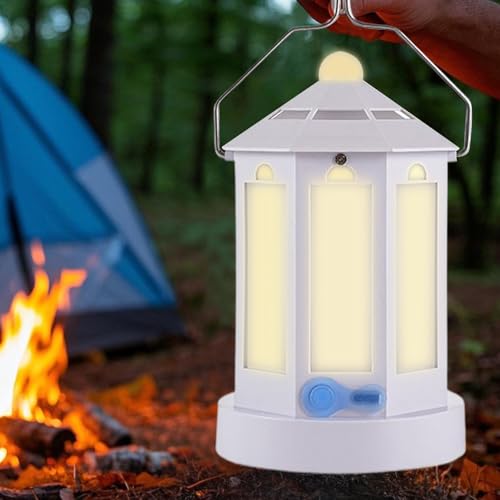 Linternas para acampada con lámpara impermeable y LED recargable 2