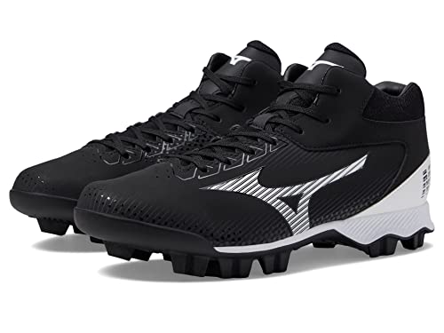 Mizuno Men's Wave Lightrevo Mid Baseball Shoe2