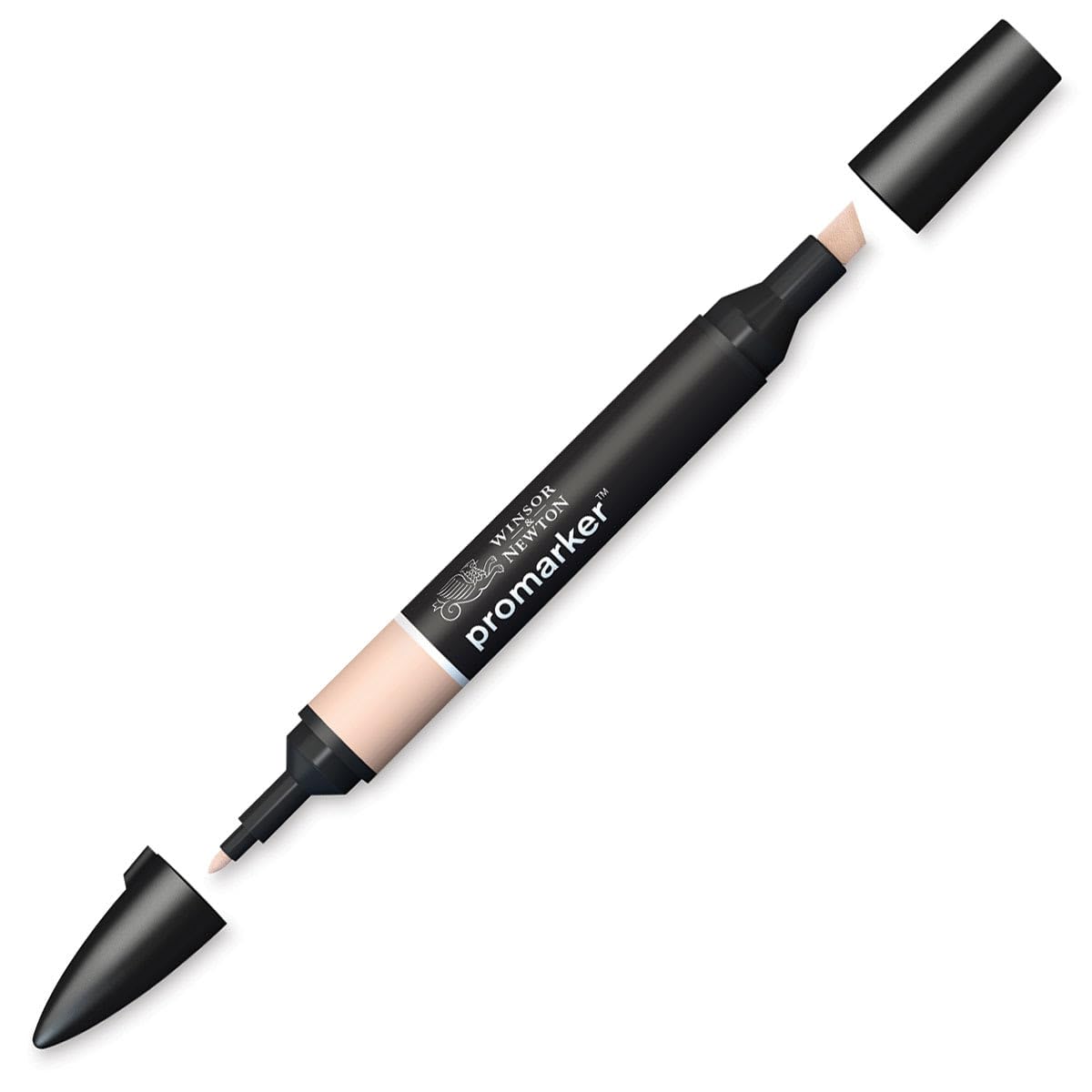 Winsor & Newton 0203626 ProMarker Professional Layout Marker - 2 Tips, Fine & Wide for Drawings, Design & Layouts - Muted Pink