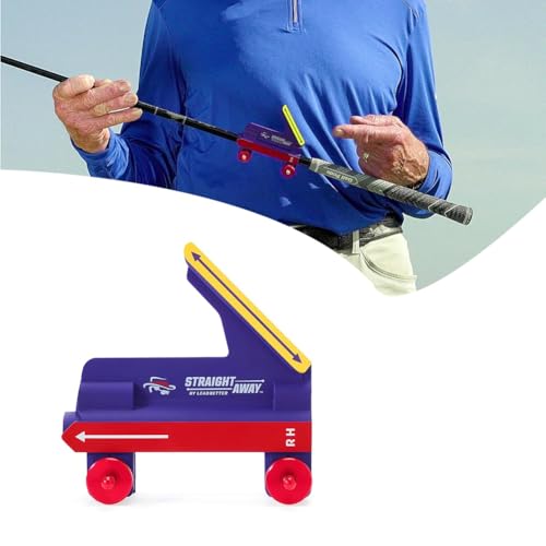 Guide de trajectoire de swing de golf contre les mauvais mouvements