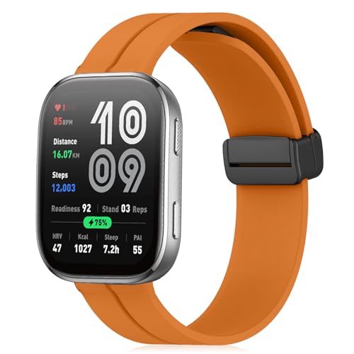 [RoSoki] 22 mm oh Amazfit Bip 6 / Amazfit Bip 5 /Bip 5 Unity Ή VR }Olbgt X|[coh ւXgbv xg _炩 ȒP jp i CG[ j